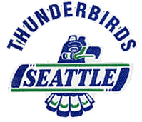 seattle thunderbirds 1985-1997 primary logo iron on heat transfer